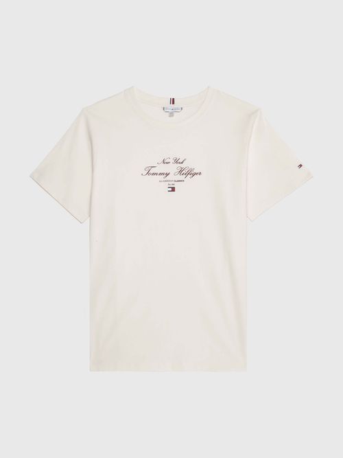 Playera-con-Logotipo-Estampado-de-Mujer-Tommy-Hilfiger-WW0WW45366-Z00