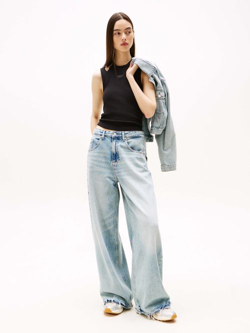 Playera-sin-mangas-con-cuello-halter-de-mujer-Tommy-Jeans-DW0DW20325-BDS