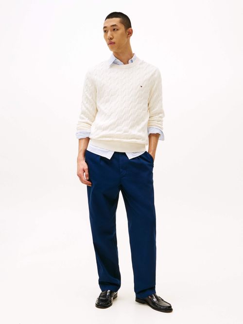 Sueter-Classics-amplio-de-punto-trenzado-de-hombre-Tommy-Hilfiger-MW0MW33132-Z00