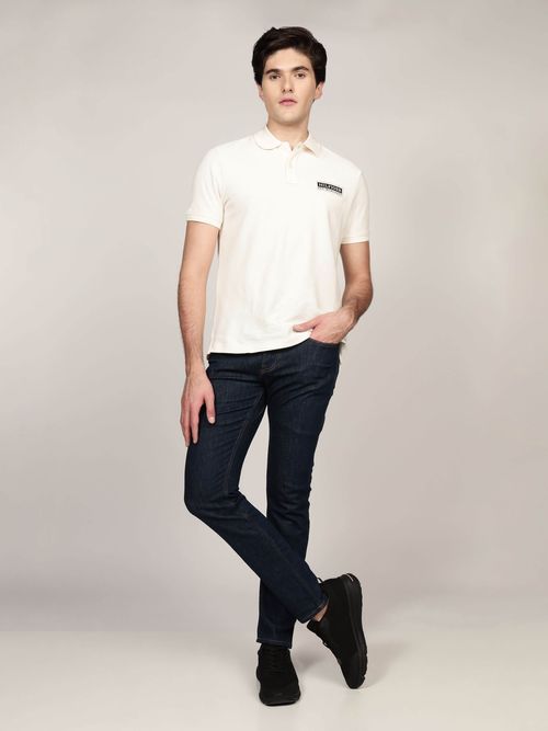 Polo-con-parche-Hilfiger-de-hombre-Tommy-Hilfiger-MW0MW38490-Z00