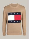 Sueter-de-melange-con-logo-de-Tommy-DM0DM21338-HEF