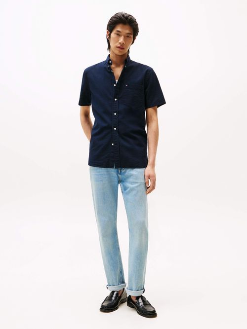 Camisa-de-manga-corta-de-algodon-milrayas