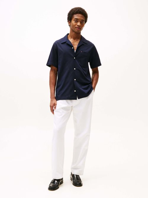 Camisa-de-punto-de-manga-corta