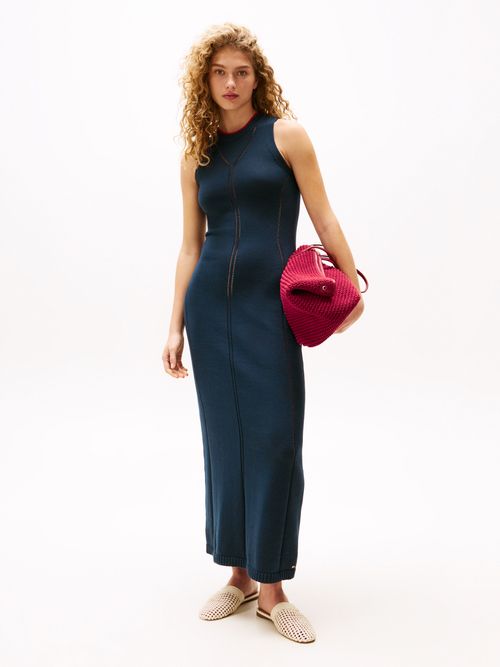 vestido-ajustado-midi-de-mujer-tommy-hilfiger