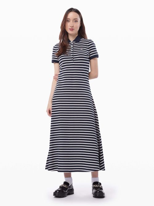 vestido-midi-tipo-polo-de-corte-evase-de-mujer-tommy-jeans