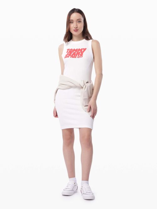 vestido-mini-slim-con-logo-de-mujer-tommy-jeans