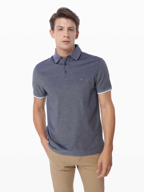 polo-de-corte-regular-con-textura-de-hombre-tommy-hilfiger