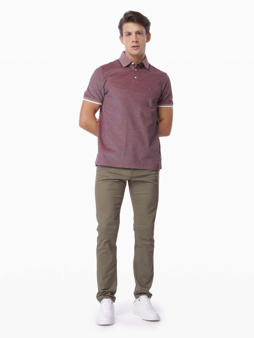 polo-de-corte-regular-con-textura-de-hombre-tommy-hilfiger