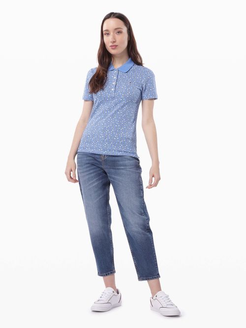 polo-de-corte-slim-con-estampado-floral-de-mujer-tommy-hilfiger