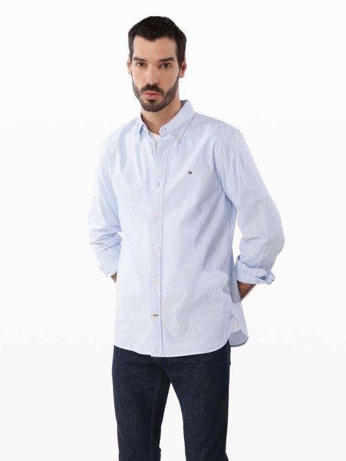 camisa-oxford-con-corte-regular-de-hombre-tommy-hilfiger
