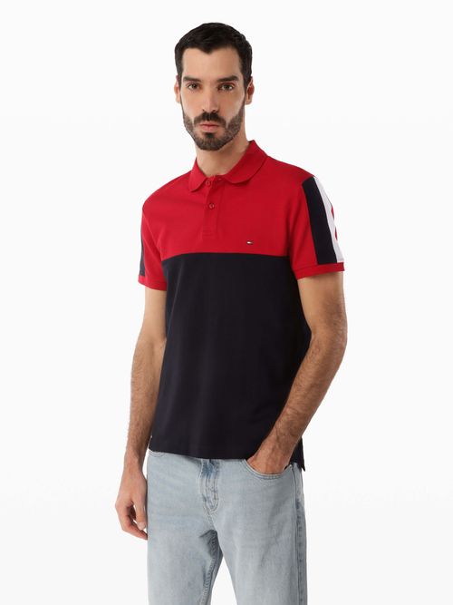 polo-de-corte-regular-con-diseño-color-block-de-hombre-tommy-hilfiger