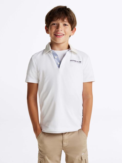 polo-con-cuello-a-contraste-de-niño-tommy-hilfiger