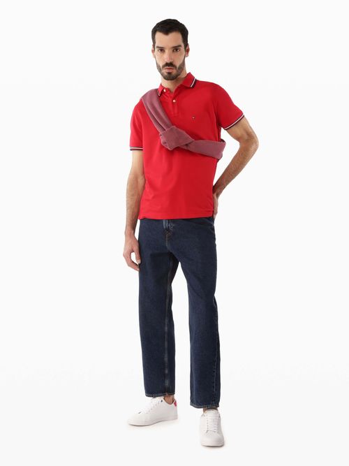 polo-de-corte-slim-con-franjas-distintivas-de-hombre-tommy-hilfiger