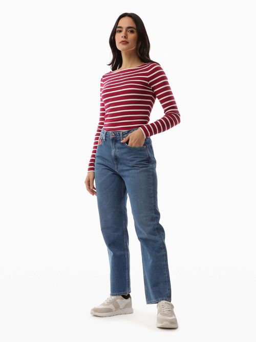 playera-manga-larga-con-franjas-de-mujer-tommy-jeans