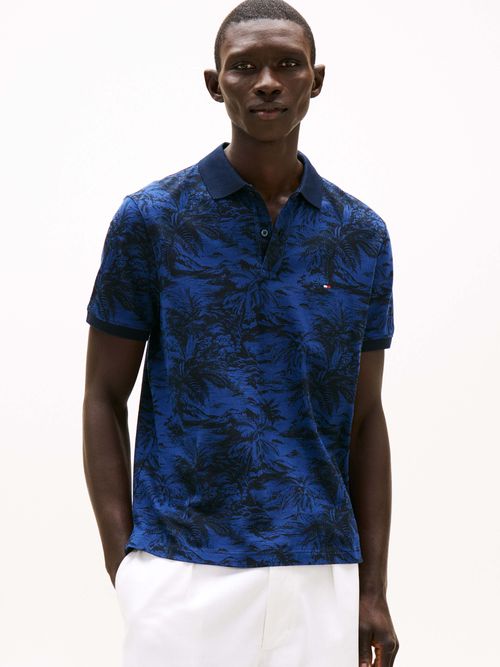 polo-de-corte-regular-con-estampado-tropical-de-hombre-tommy-hilfiger