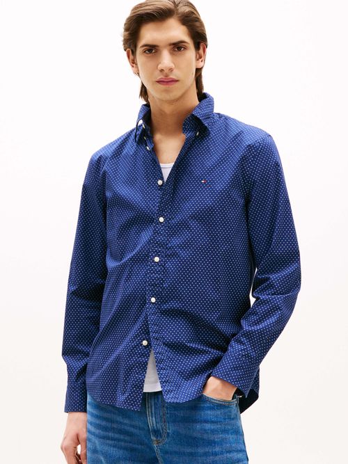 camisa-corte-regular-de-puntos-de-hombre-tommy-hilfiger