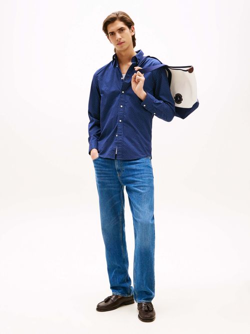 camisa-corte-regular-de-puntos-de-hombre-tommy-hilfiger