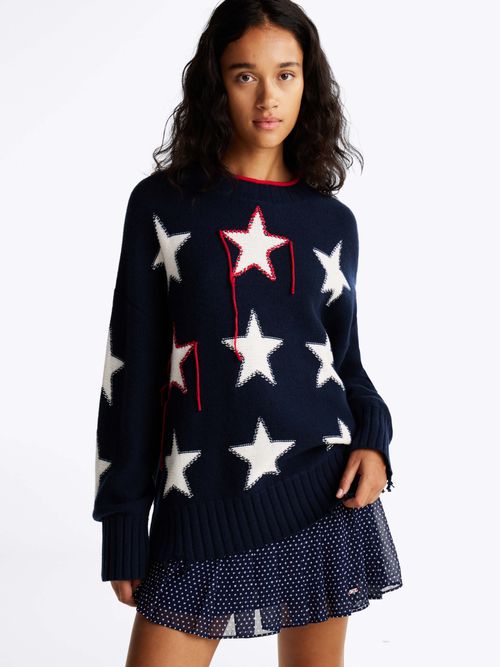 Sueter-de-lana-con-diseno-de-estrellas-de-mujer-Tommy-Jeans-DW0DW20202-C1G