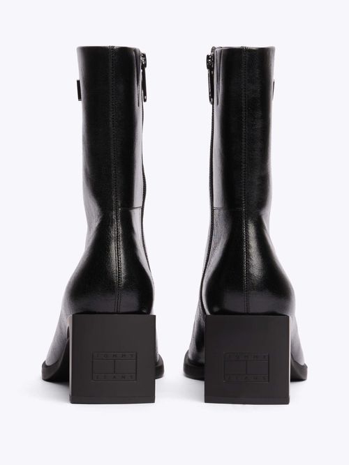 Botines-de-piel-con-punta-cuadrada-de-mujer-Tommy-Jeans-EN0EN02707-BDS