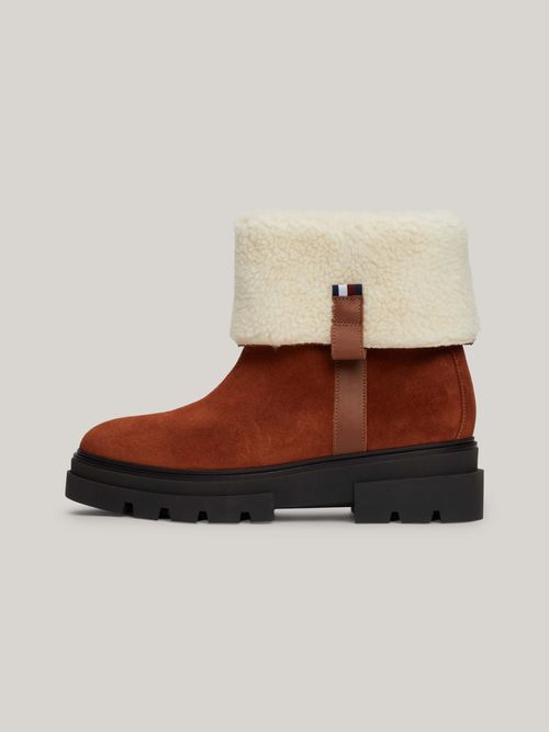 Botas-de-ante-con-vuelta-y-suela-de-tacos-de-mujer-Tommy-Hilfiger-FW0FW08158-GPK