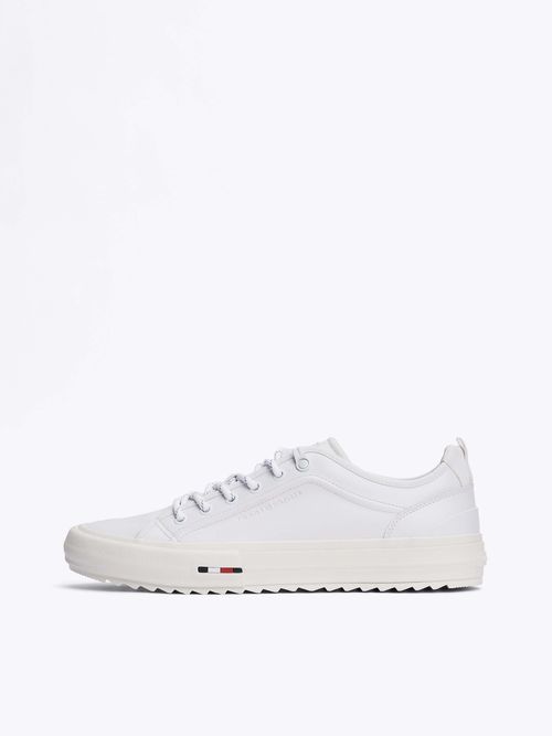 Tenis-deportivas-dentadas-de-piel-de-hombre-Tommy-Hilfiger-FM0FM05452-YBS