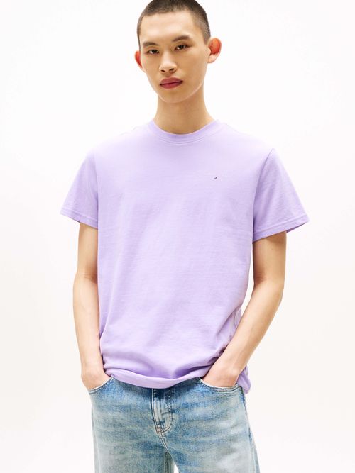 Playera-slim-con-logo-lineal-de-hombre-Tommy-Jeans-DM0DM21780-W0E