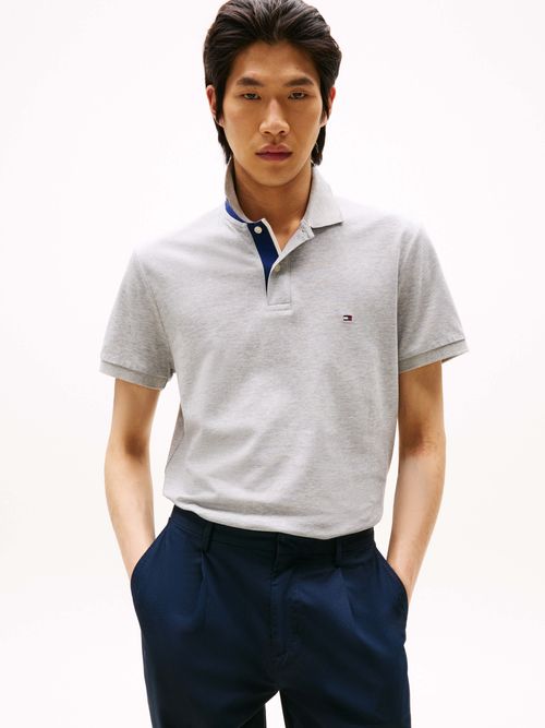 Polo-con-cuello-de-punto-a-contraste-de-hombre-Tommy-Hilfiger-MW0MW39563-P01