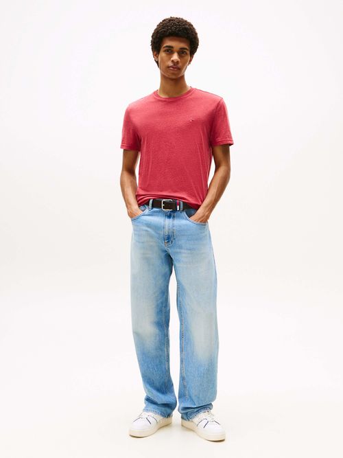 Playera-corte-slim-con-logo-bordado-de-hombre-Tommy-Jeans-DM0DM20363-XLE