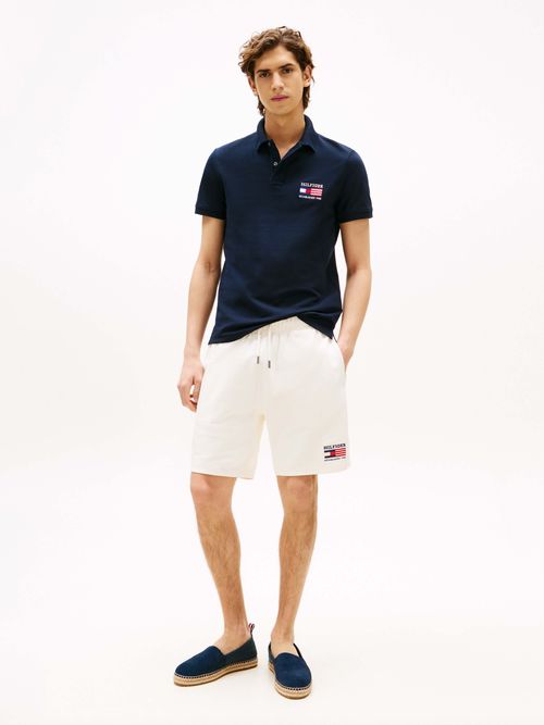 Polo-con-Hilfiger-flag-bordado-de-hombre-Tommy-Hilfiger-MW0MW39836-DW5
