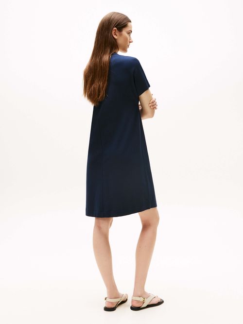Vestido-tipo-polo-midi-de-mujer-Tommy-Hilfiger-WW0WW46464-C1G