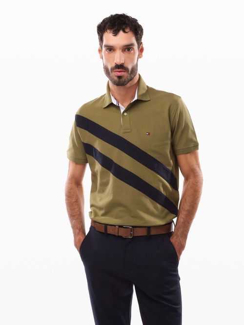 Polo-con-franjas-distintivas-de-hombre-Tommy-Hilfiger-78JB762-L8Q