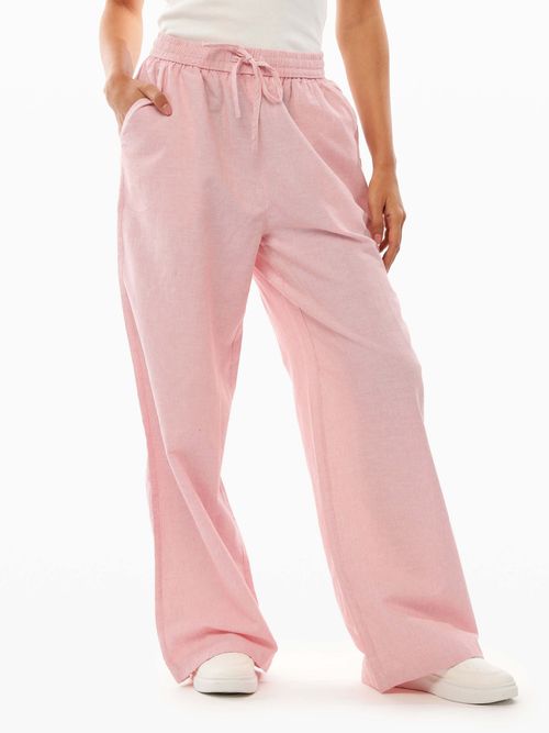 Pantalon-de-pierna-ancha-con-lino-de-mujer-Tommy-Jeans-DW0DW20352-TH3