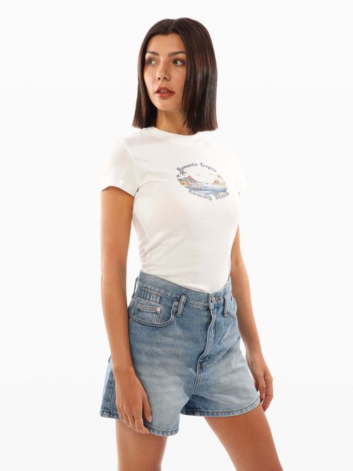 Playera-con-grafico-con-logo-tropical-de-mujer-Tommy-Jeans-DW0DW21342-YBL
