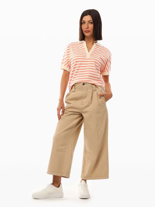 Polo-con-cuello-de-pico-con-corte-amplio-de-mujer-Tommy-Hilfiger-76J4692-AEF