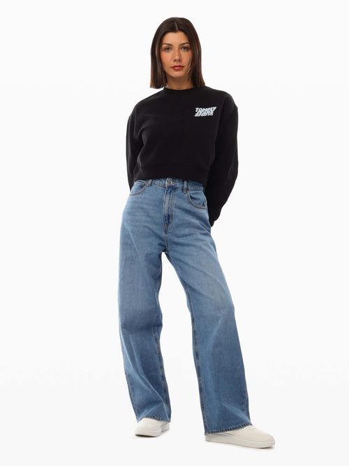 Sudadera-logo-estilo-burbuja-de-mujer-Tommy-Jeans-DW0DW21345-BDS