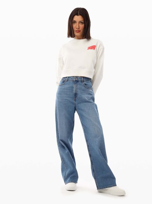 Sudadera-logo-estilo-burbuja-de-mujer-Tommy-Jeans-DW0DW21345-YBL