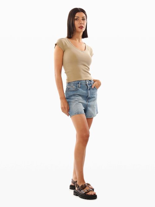 Playera-con-cuello-de-pico-de-mujer-Tommy-Jeans-DW0DW21349-ACT