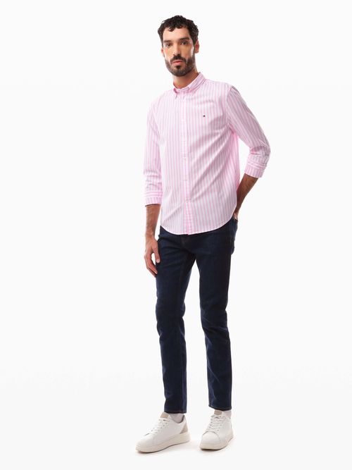 Camisa-TH-Flex-de-rayas-con-corte-regular-de-hombre-Tommy-Hilfiger-MW0MW39159-0D1