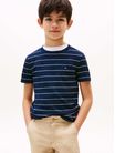 Playera-de-mezcla-de-lino-a-rayas-de-nino-Tommy-Hilfiger-KB0KB09539-C1G