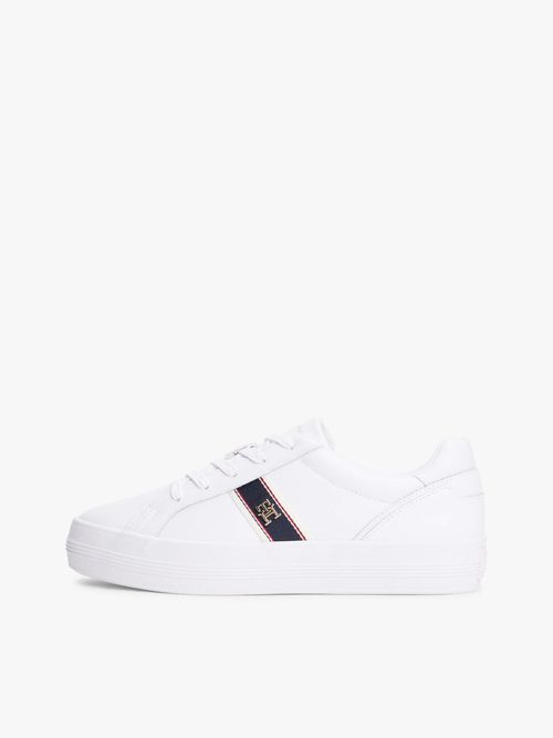 Tenis-de-piel-con-monograma-TH-de-mujer-Tommy-Hilfiger-FW0FW08903-YBS