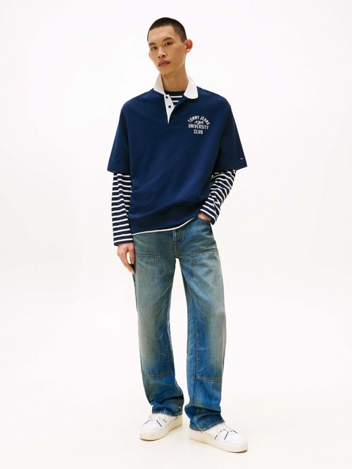 Polo-Heritage-de-corte-regular-de-hombre-Tommy-Jeans-DM0DM21786-C1G