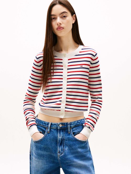 Cardigan-slim-de-cuello-redondo-de-mujer-Tommy-Jeans-DW0DW20976-0FG