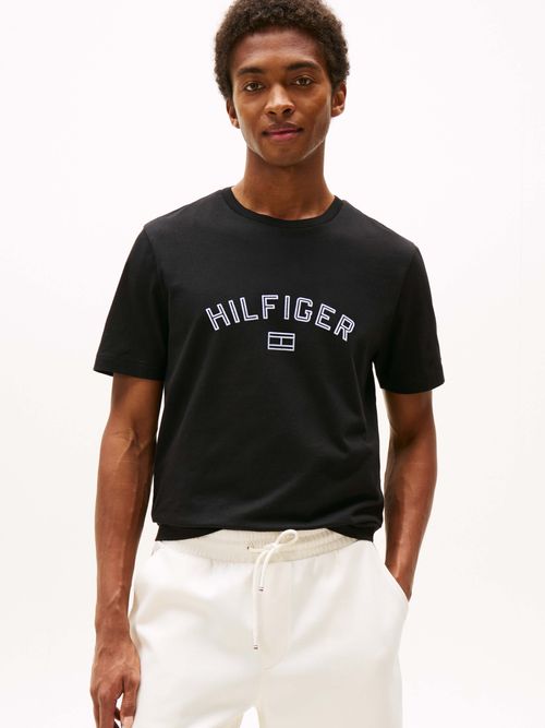 Playera-corte-regular-logo-Hilfiger-de-hombre-Tommy-Hildiger-MW0MW39357-BDS