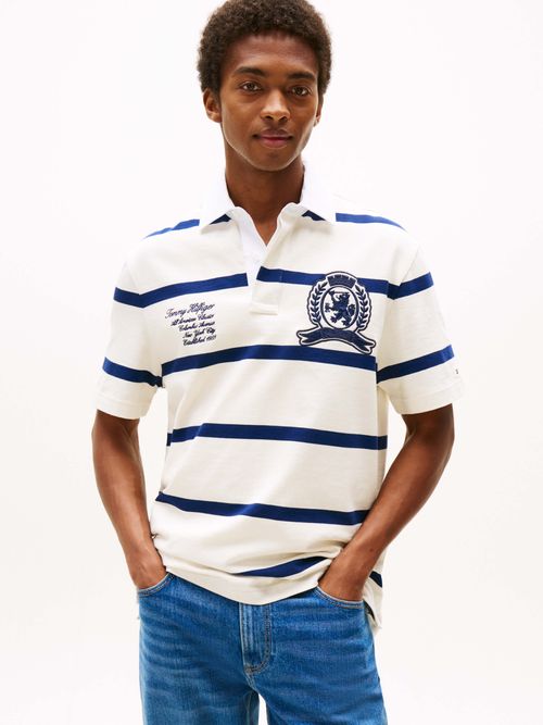 Polo-de-rayas-Athleisure-con-corte-amplio-de-hombre-Tommy-Hildiger-MW0MW39565-0A4