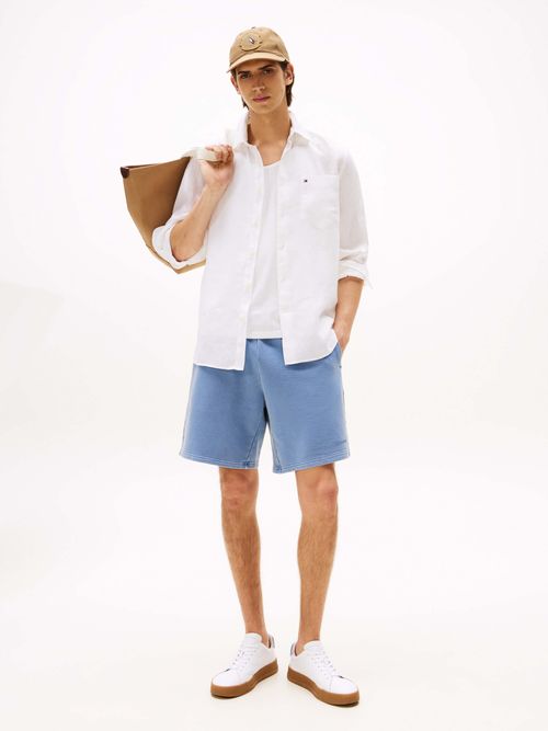 Camisa-de-puro-lino-de-corte-regular-de-hombre-Tommy-Hildiger-MW0MW39425-YBS