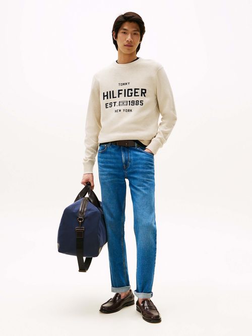 Sueter-de-punto-con-logo-Hilfiger-de-hombre-Tommy-Hildiger-MW0MW39533-HGF