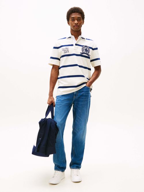 Polo-de-rayas-Athleisure-con-corte-amplio-de-hombre-Tommy-Hildiger-MW0MW39565-0A4