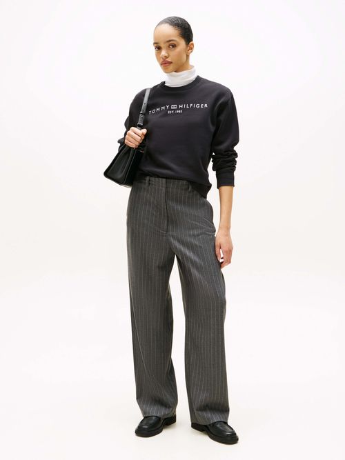 Sudadera-de-felpa-con-cuello-redondo-y-logo-de-mujer-Tommy-Hildiger-WW0WW39791-BDS