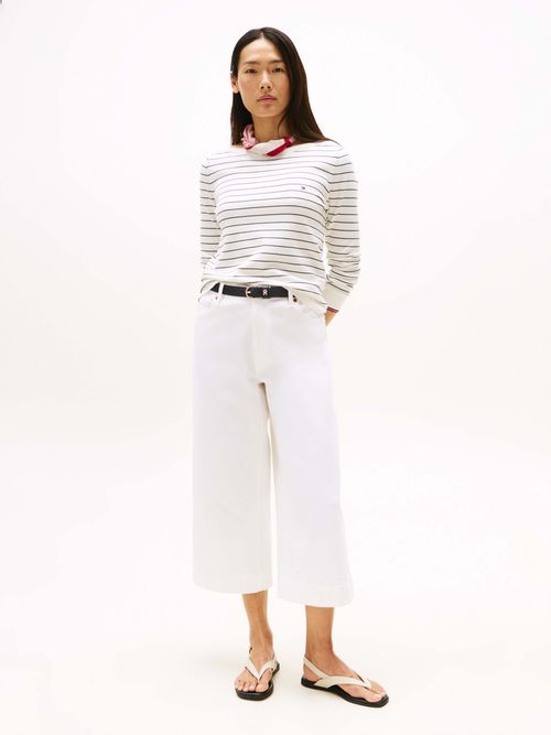 Sueter-de-punto-con-cuello-barco-de-mujer-Tommy-Hildiger-WW0WW40099-0FH