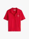 Polo-de-corte-regular-con-logo-de-mujer-Tommy-Hildiger-WW0WW45807-XLD